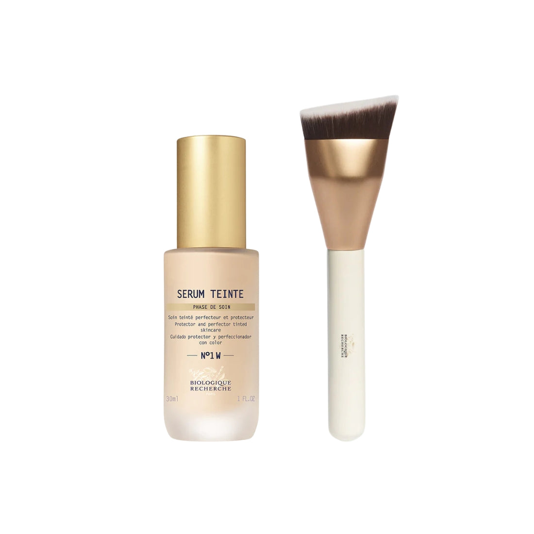 Serum Teinte + Make up borste